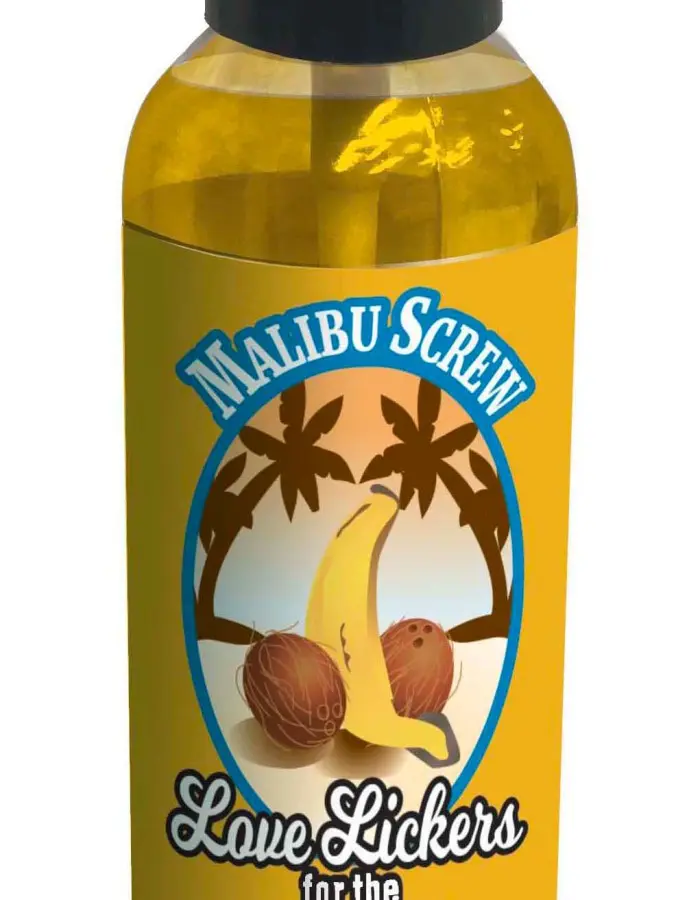 Love Lickers Massage Oil - Malibu Screw - 1.76 Fl. Oz.