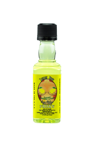 Love Lickers Massage Oil - Lemon Drop - 1.76 Fl. Oz.