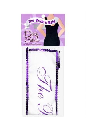 The Bride's Maid Sash