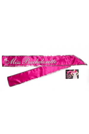 Miss Bachelorette Sash - Hot Pink