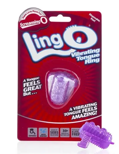 The Ling-O Vibrating Tongue Ring - Each