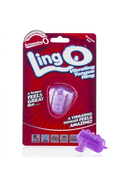 The Ling-O Vibrating Tongue Ring - Each