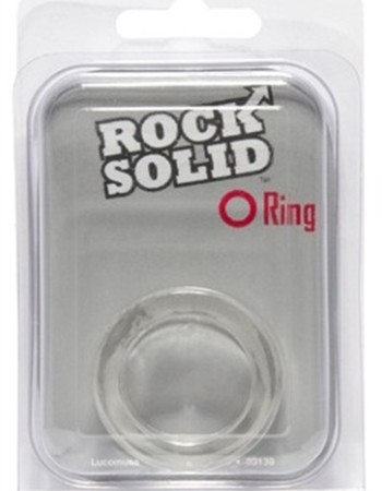 Rock Solid O Ring - Clear
