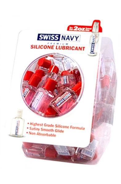 Swiss Navy 100 Cnt Silicone Fishbowl - 20ml Bottles