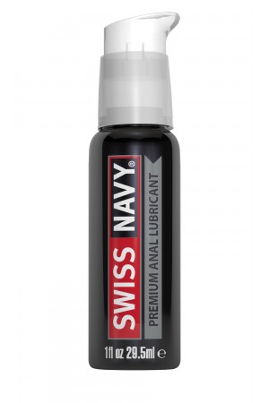 Swiss Navy Premium Silicone Anal Lubricant - 1 Oz.