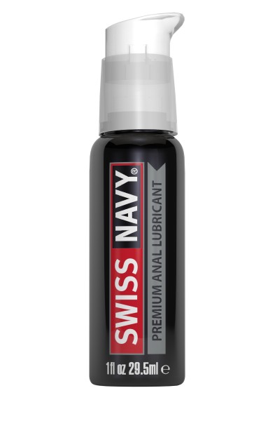 Swiss Navy Premium Silicone Anal Lubricant - 1 Oz.