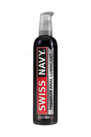 Swiss Navy Premium Silicone Anal Lubricant - 2 Oz.