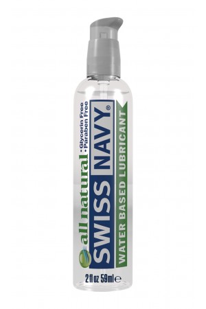 Swiss Navy Premium All Natural Lubricant - 2 Oz.