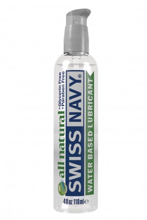 Swiss Navy Premium All Natural Lubricant - 4 Oz.