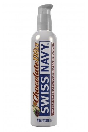 Swiss Navy Flavors Lubricant - Chocolate Bliss  4  Fl. Oz.