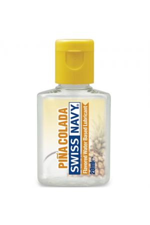 Swiss Navy Flavors Water-Based Lubricant - Pina Colada - 20 ml