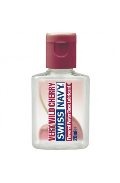 Swiss Navy Flavors Water-Based Lubricant - Very Wild Cherry - 20 ml