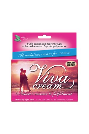 Viva Cream - 3 Count Box - 10ml Tubes