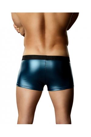 Matte Metallic Short - Large - Blue