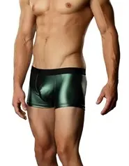 Matte Metallic Short - Med - Green
