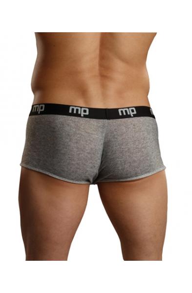 Heather Rib Enhancer Short - Small - Grey