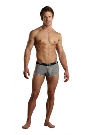 Heather Rib Enhancer Short - Small - Grey