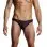 Radical Sport - Zipper Thong - Large/ X-Large -  Wine
