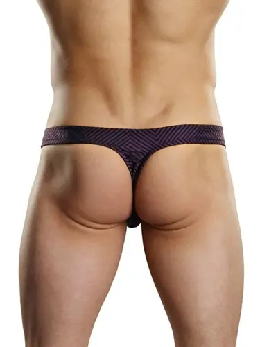 Radical Sport - Zipper Thong - Large/ X-Large -  Wine