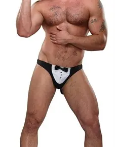 Maitre D Thong - One Size - Black