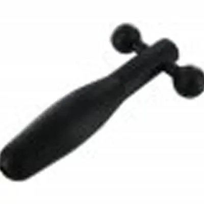 Silicone Cum Thru Barbell Penis Plug