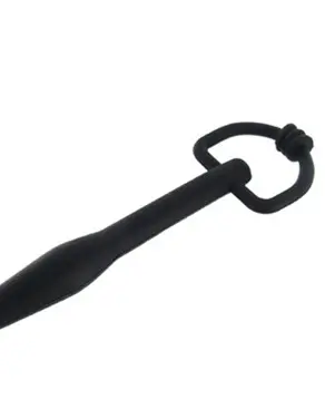 Silicone Cum Thru D Ring Penis Plug