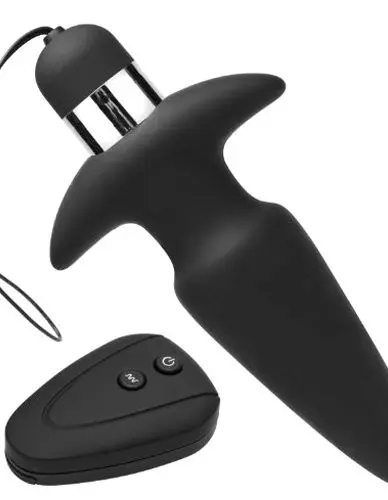 Assimilator Wirelss Vibrating Silicone Anal Plug