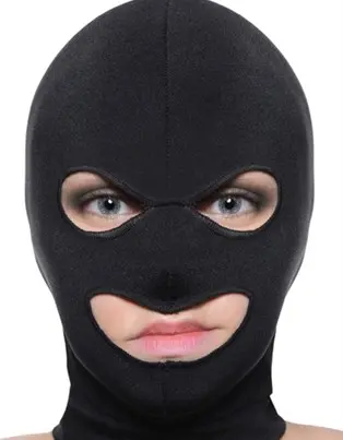 Masters Spandex Hood With Eye and Mouth Holes