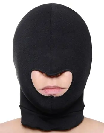 Blow Hole Open Mouth Spandex Hood