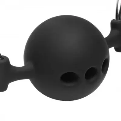 Hinder Silicone Breathable Ball Gag and  Nipple Clamps