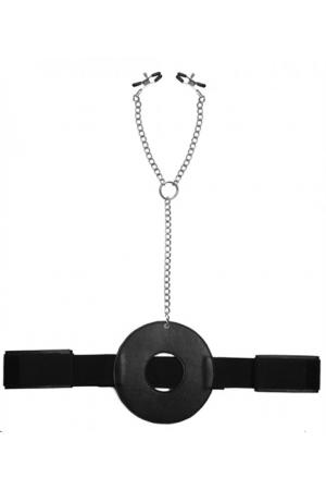 Detained Restraint System With Nipple Clamps