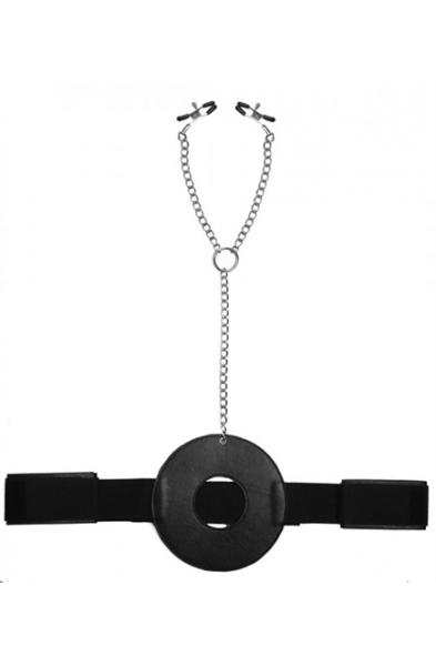 Detained Restraint System With Nipple Clamps