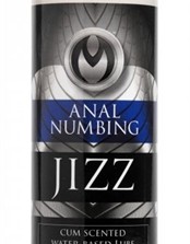 Jizz Cum Scented Anal Desensitizing Lube 8.25 Oz