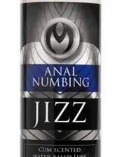 Jizz Cum Scented Anal Desensitizing Lube 8.25 Oz