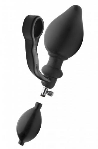 Exxpander Inflatable Plug & Cock Ring With Removable Pump