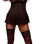 Peek-a-Boo Baby Doll and G-String - Small - Black