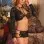 Strappy Crop Top and Boyshort Set - Black - Small-Medium