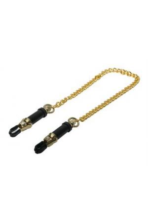 Deluxe Asjustable Nipple Clamps - Gold