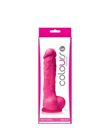 Colours Pleasures - 5 Inch Dildo - Pink