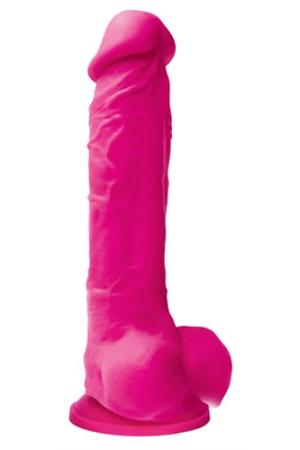 Colours Pleasures - 8 Inch Dildo - Pink