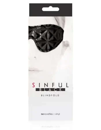 Sinful - Blindfold - Black