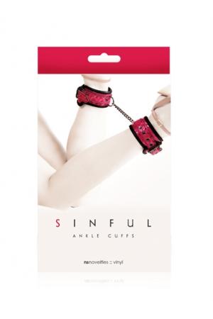 Sinful Ankle Cuffs - Pink