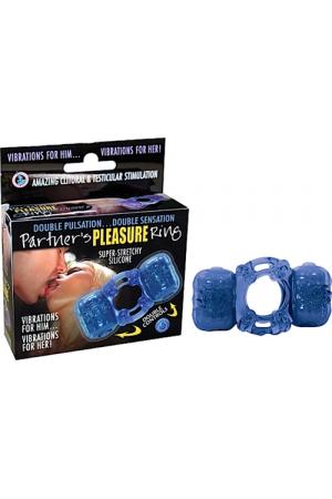 Partners Pleasure Ring - Blue