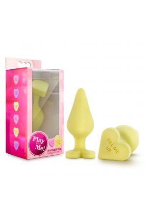 Naughtier Candy Hearts - Fill Me Up - Yellow