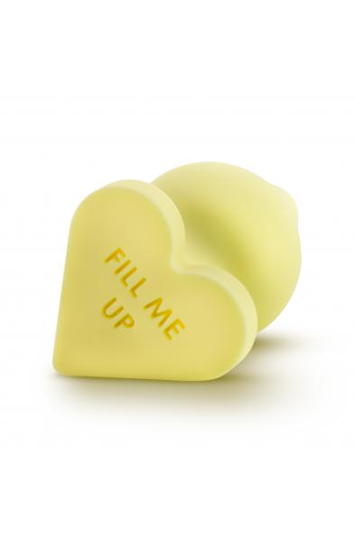 Naughtier Candy Hearts - Fill Me Up - Yellow