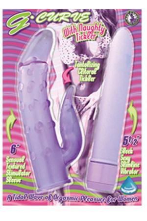 G-Curve With Naughty Tickler-Lavender