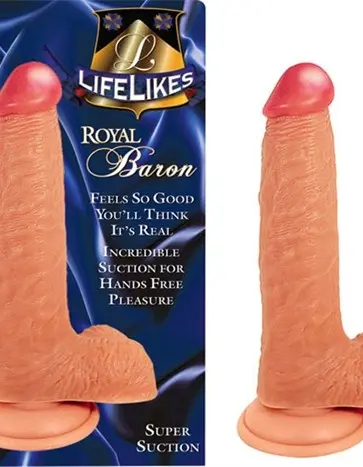 Lifelike Flesh Royal Baron 5 Inch