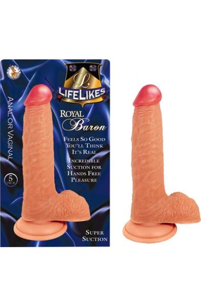 Lifelike Flesh Royal Baron 5 Inch