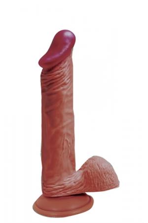 Lifelike Vibrating Latin Knight 8"