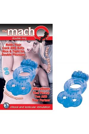 The Macho Double Ring - Blue